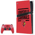 University of Louisville Cardinals Striped PlayStation PS5 Skins
